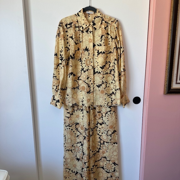 Rebecca Taylor Silk Floral Coordinate Set NWT